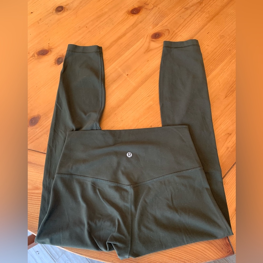 Lululemon Olive Green Align Size 8 Leggings